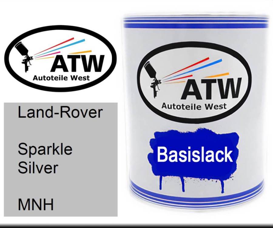 Land-Rover, Sparkle Silver, MNH: 1L Lackdose, von ATW Autoteile West.